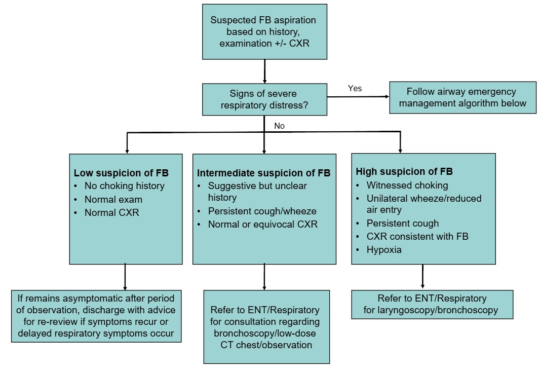 Foreign body inhalation CPG_diagnostic_algorithm_flowchart_Sep2026 Foreign body inhalation CPG_diagnostic_algorithm_flowchart_Sep2026